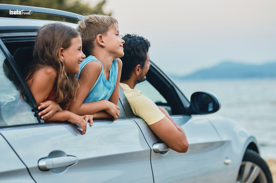 noleggio auto viaggiare con i bambini in sicilia